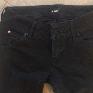 Hudson skinny flap jeans